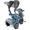 BABYHOPE 127 LITTLE PANDA ÜÇ TEKER KONTROLLÜ BEBEK BİSİKLETİ PETROL MAVİSİ