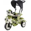 BABYHOPE 127 LITTLE PANDA ÜÇ TEKER KONTROLLÜ BEBEK BİSİKLETİ YEŞİL BEJ
