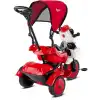 BABYHOPE 127 LITTLE PANDA ÜÇ TEKER KONTROLLÜ BEBEK BİSİKLETİ KIRMIZI SİYAH