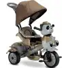 BABYHOPE 127 LITTLE PANDA LÜKS ÜÇ TEKER KONTROLLÜ BEBEK BİSİKLETİ KAHVE
