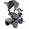 BABYHOPE 127 LITTLE PANDA LÜKS ÜÇ TEKER KONTROLLÜ BEBEK BİSİKLETİ GRİ