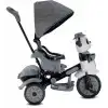 BABYHOPE 127 LITTLE PANDA LÜKS ÜÇ TEKER KONTROLLÜ BEBEK BİSİKLETİ GRİ