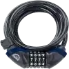 SQUIRE ZENITH COMBI XBYC-4523 ŞİFRELİ KİLİT 12MM-1800MM LED IŞIKLI SİYAH