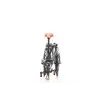 CARRARO FLEXI 121 KATLANIR BİSİKLET 350H V 20 JANT 21 VİTES MAT TURKUAZ SİYAH BAKIR