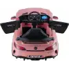 BABYHOPE 444 GTR SPORT 12V UZAKTAN KUMANDALI AKÜLÜ ARABA PEMBE