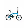 BİSAN TWIN KATLANIR BİSİKLET 32CM V 20 JANT 1 VİTES AÇIK MAVİ SİYAH