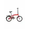BİSAN TWIN KATLANIR BİSİKLET 32CM V 20 JANT 1 VİTES KIRMIZI SİYAH
