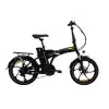 TORC TRC 8  ELEKTRİKLİ KATLANIR BİSİKLET 420H MD 20 JANT 7 VİTES SİYAH YEŞİL