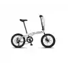 ÜMİT 2037 FOLDING-2D KATLANIR BİSİKLET 20 JANT 6 VİTES WHİTE SİLVER RED
