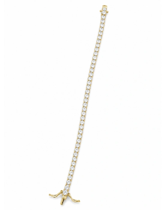 3mm Döküm Gold Su Yolu Bileklik(19cm)