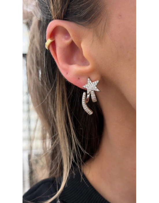 Kuyruklu Yıldız Küpe