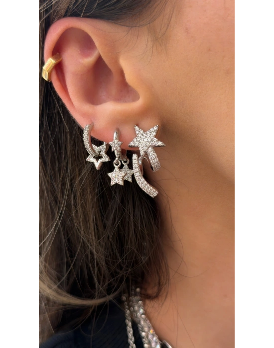 Kuyruklu Yıldız Küpe