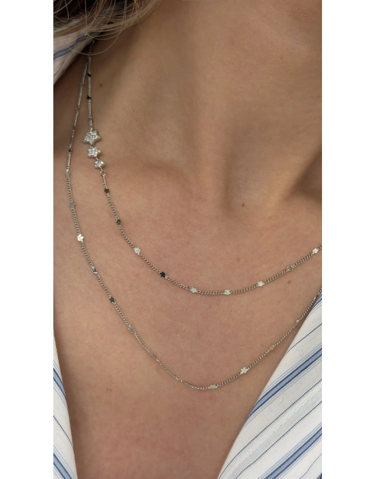 Yıldız Figürlü 2’li Kolye(44-49cm)