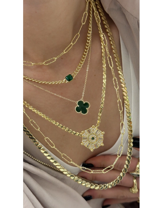 Kalın S Zincir Kolye(60cm)