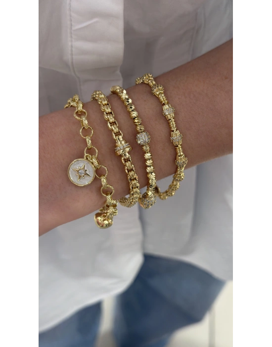 CETAŞ Model Mineli Bileklik (18cm)