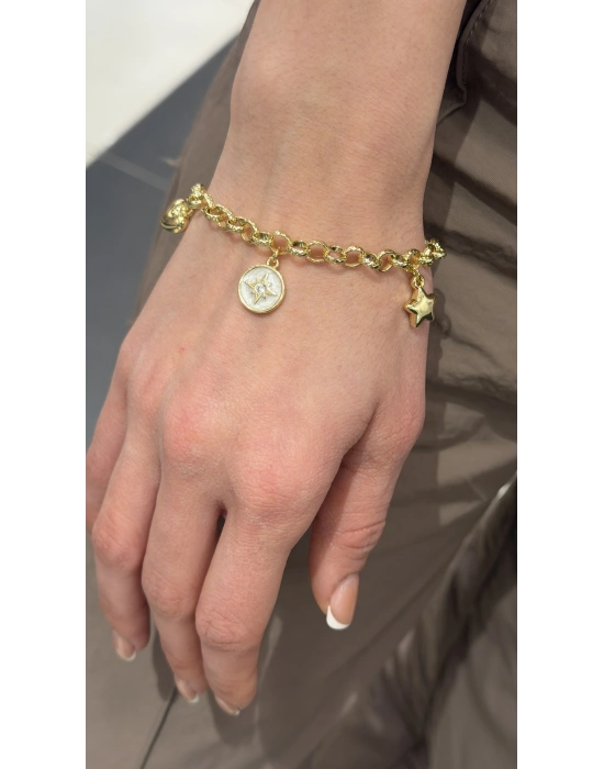 CETAŞ Model Mineli Bileklik (18cm)