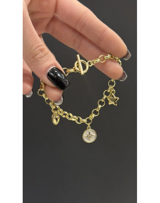 CETAŞ Model Mineli Bileklik (18cm)