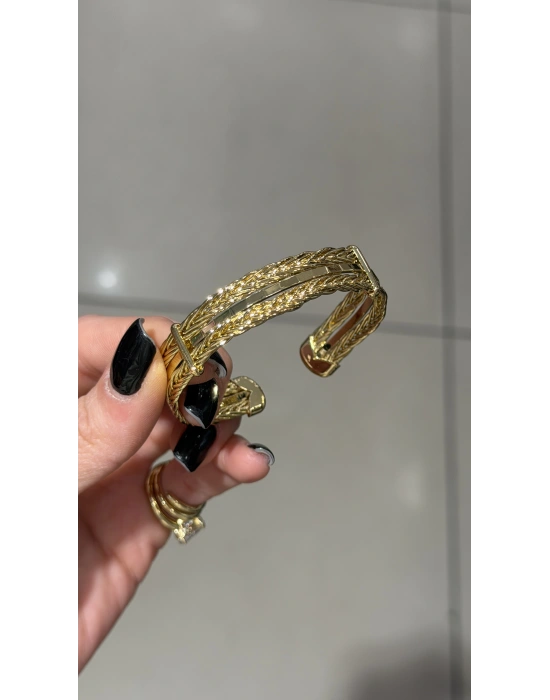 Hasır Örme Düz Plaka Detay Kelepçe