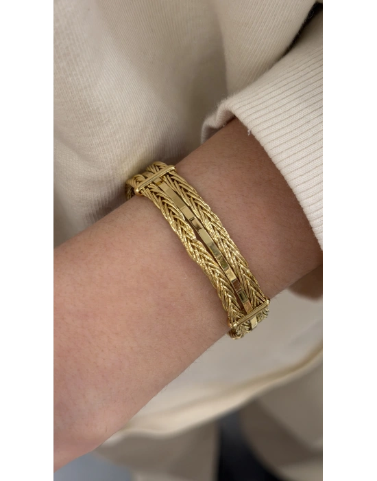 Hasır Örme Düz Plaka Detay Kelepçe