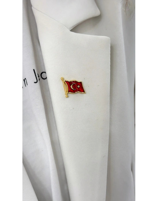 Türk Bayraklı Rozet