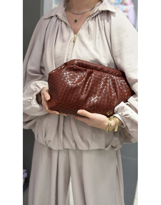 Bottega Çanta Bordo