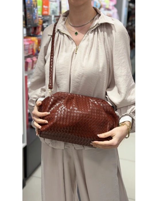 Bottega Çanta Bordo