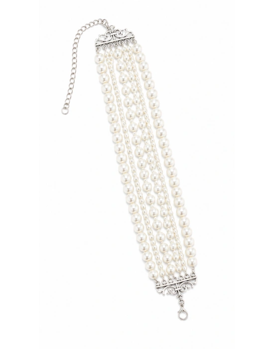 Altı Sıra Kalın Choker Kolye(30cm- uzatma dahil 46cm)