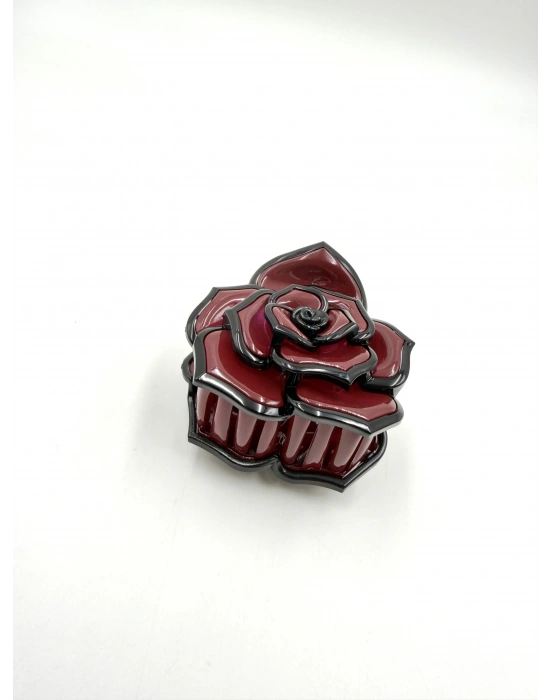 Borda Siyah Gül Toka