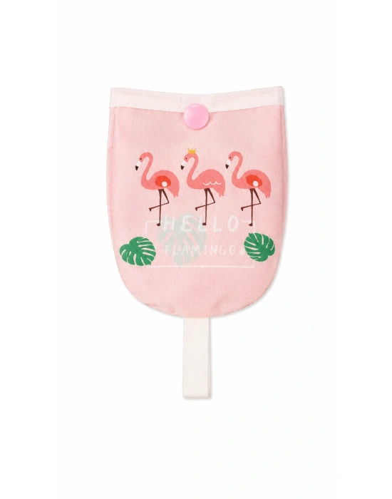 Flamingo Desen Yelpaze