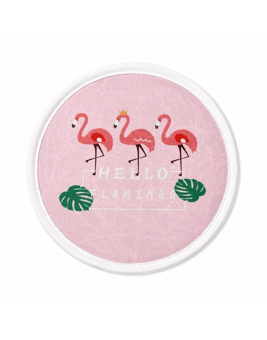 Flamingo Desen Yelpaze