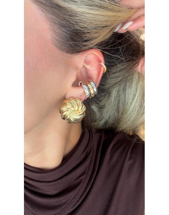 Gold Boru Ear Cuff