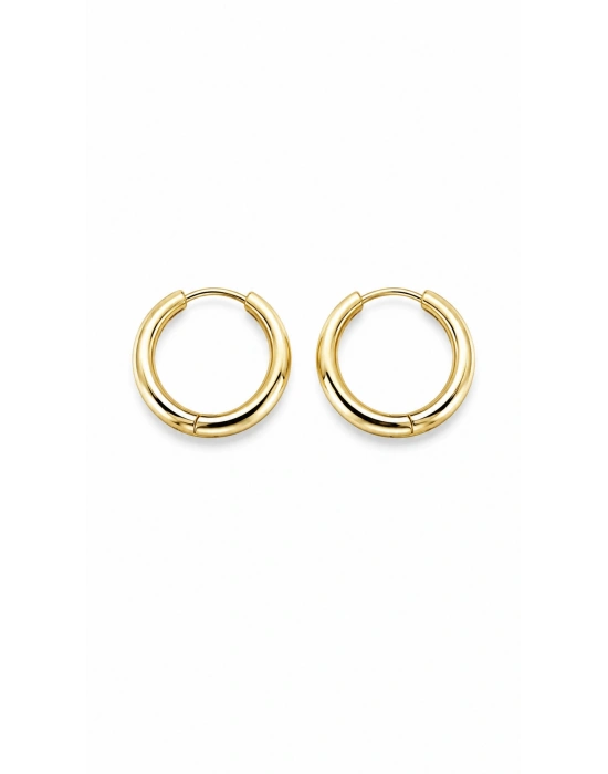 Gold Halka Küpe