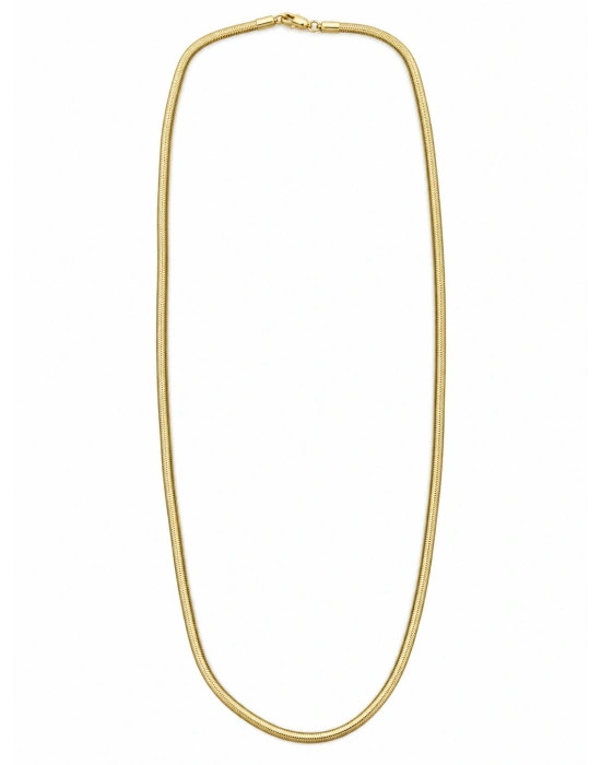 Gold Yılan Zincir Kolye(60cm)