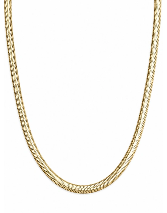 Gold Yılan Zincir Kolye(60cm)