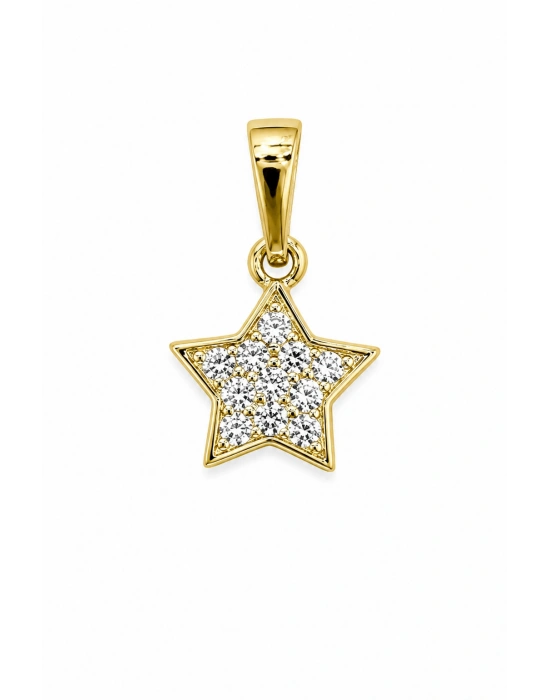 Gold Yıldız Kolye Ucu