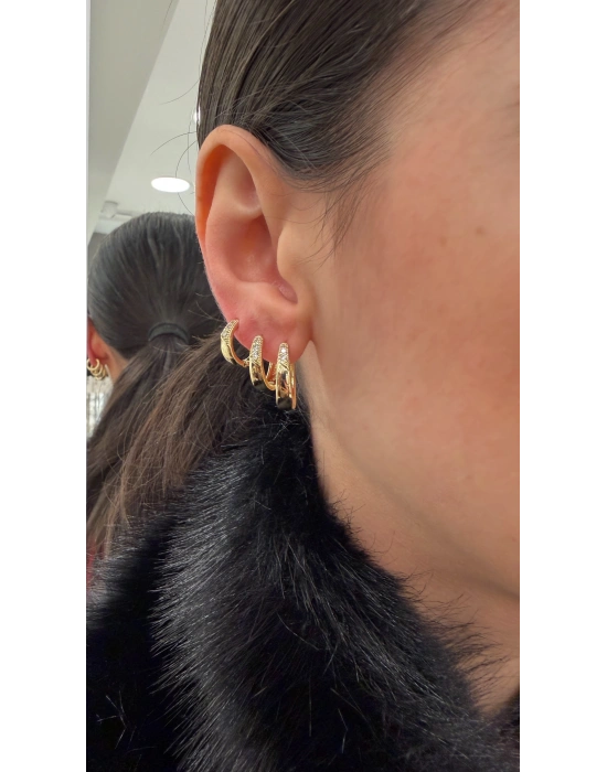 Halka 3’lü Set Küpe