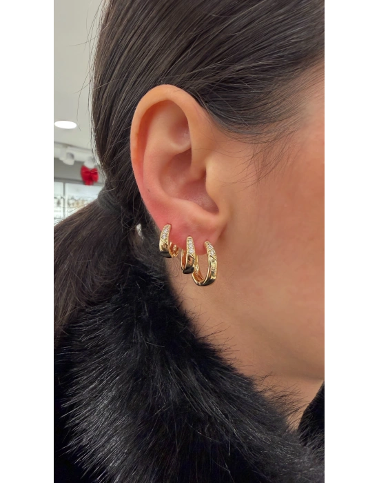 Halka 3’lü Set Küpe