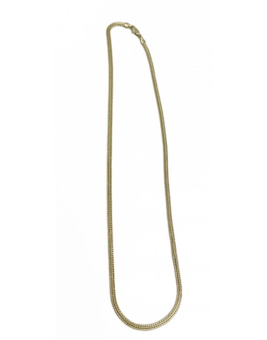 Hasır Örme Zincir Kolye(54cm)