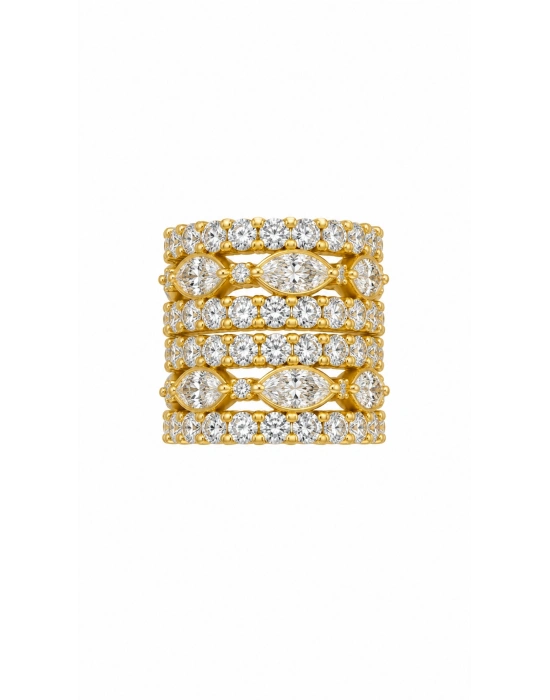 Kalın Gold Tasarım Ear Cuff