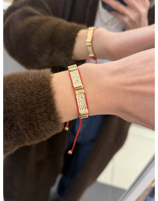 Kırmızı İp Bileklik
