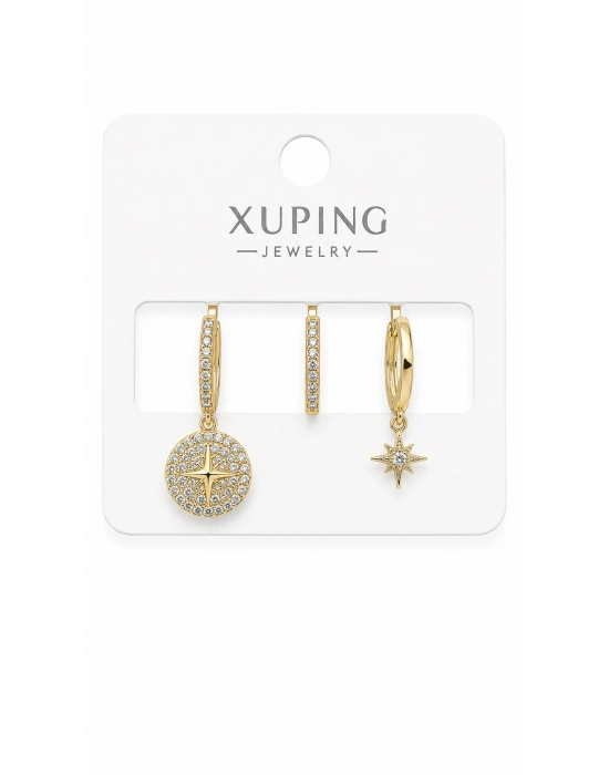Kutup Yıldızı 3’lü Set Küpe