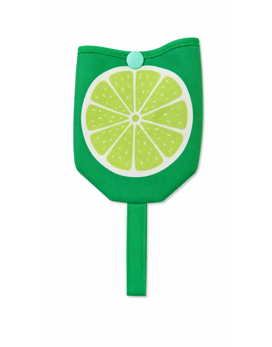 Lime Desen Yelpaze