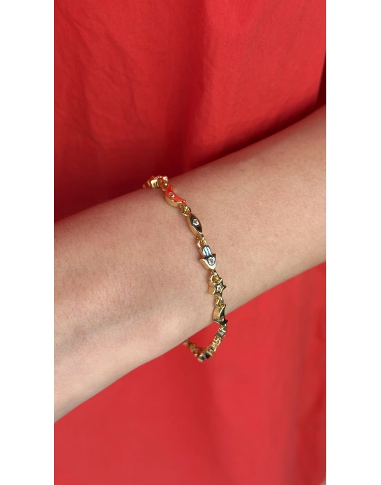 Manifest Gold Kadın Bileklik (16cm-uzatma dahil 19 cm)