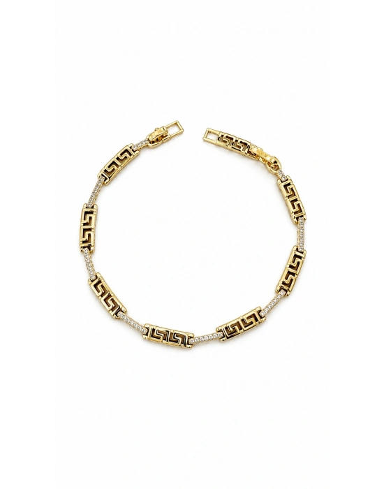 Marka Model İnce Gold Kadın Bileklik (17cm-uzatma dahil 19cm)