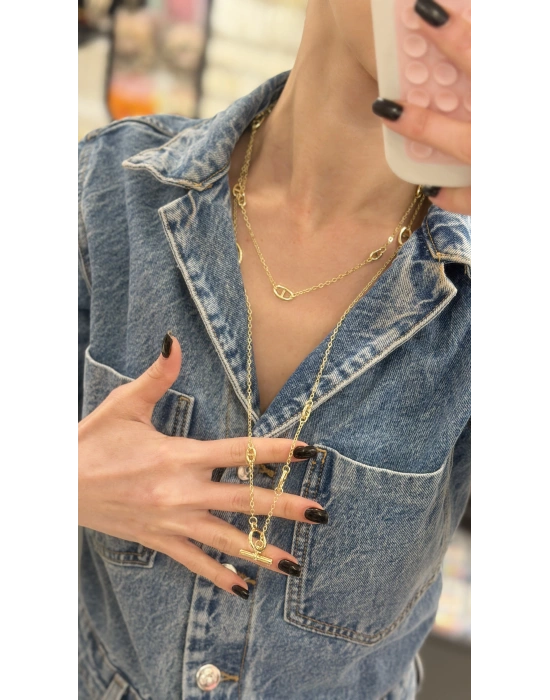 Marka Model Uzun Kolye(120 cm)