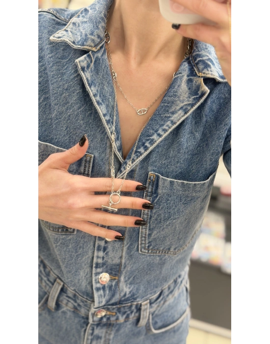 Marka Model Uzun Kolye(120 cm)