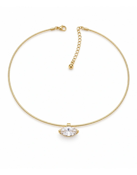 Markiz Taş Choker Kolye