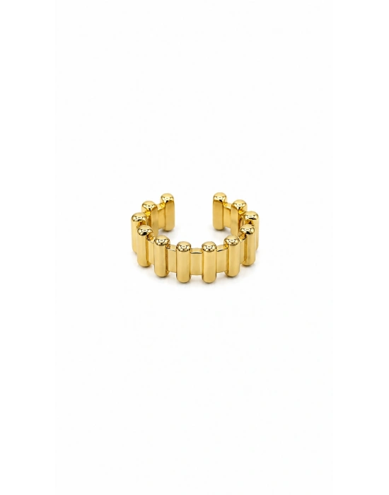 Metal Gold Kıkırdak Küpe