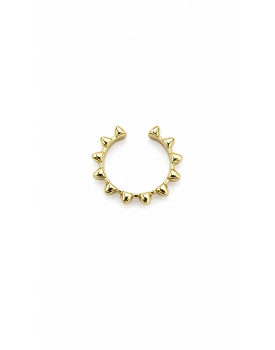 Metal Gold Kıkırdak Küpe