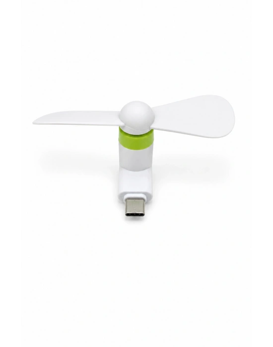 Mini Soğutucu Fan Type-C Beyaz